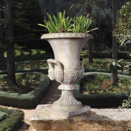 DESIGN TOSCANO Medici Greenman Architectural Garden Urn Statue NE80172
